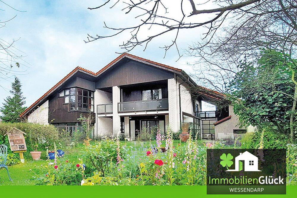 Exklusives Architektenhaus auf großzügigem Grundstück mit Entwicklungspotenzial, 49176 Hilter am Teutoburger Wald