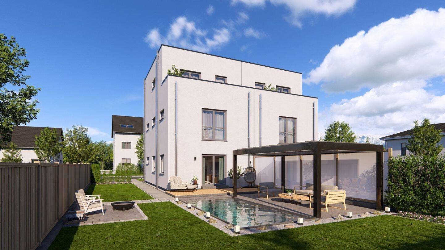 Individuelles Doppelhaus – modernes Wohnen in Mannheim, flexibel geplant
