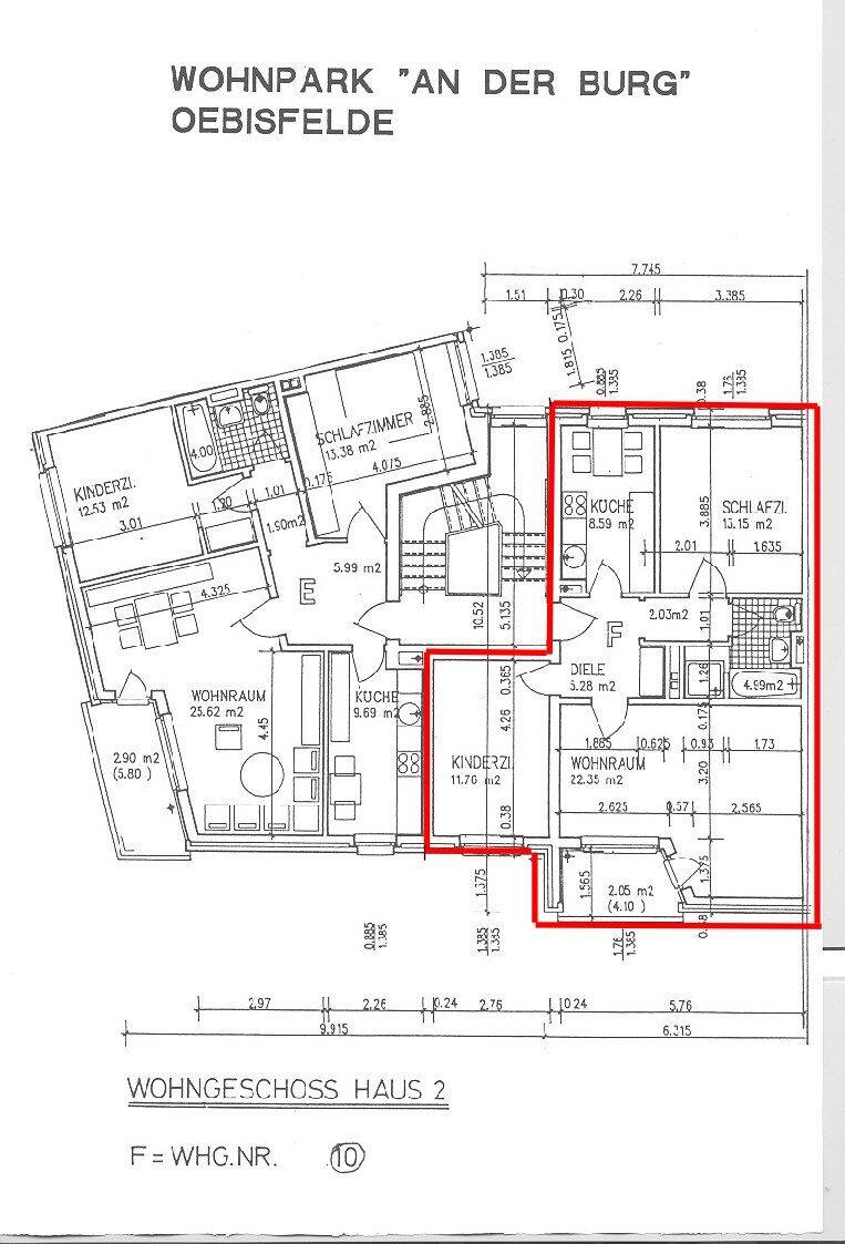 Oebisfelde 3-Zi.-Wohnung in ruhiger zentraler Lage, 39356 Oebisfelde-Weferlingen