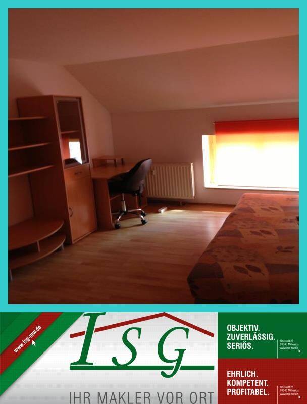 Möbliertes Zimmer im 1. OG – 3er WG direkt am Campus – PAUSCHALMIETE, 9648 Mittweida