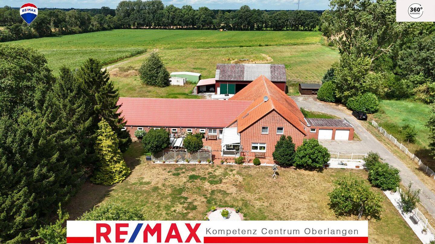 Einmalige Gelegenheit Toller Resthof/Gewerbe mit riesigem Potenzial in Walchum, 26907 Walchum