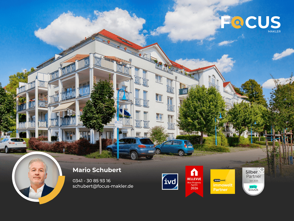 Magdeburg – 2-Raumwohnung mit staatlichem Balkon und Stellplatzoption in ruhiger und beliebter Lage