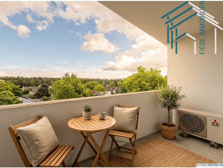 Klimatisierte 1-Zimmerwohnung mit Balkon in sehr gepflegter Anlage am Waldrand zur Renovierung, 63150 Heusenstamm