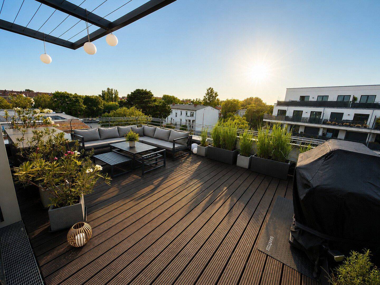 Penthouse-Wohnung mit Dachterasse, Klimaanlage, hochwertiger Einbauküche und Ankleide, 12527 Berlin (Treptow-Köpenick Grünau Karolinenhof Schmöckwitz)