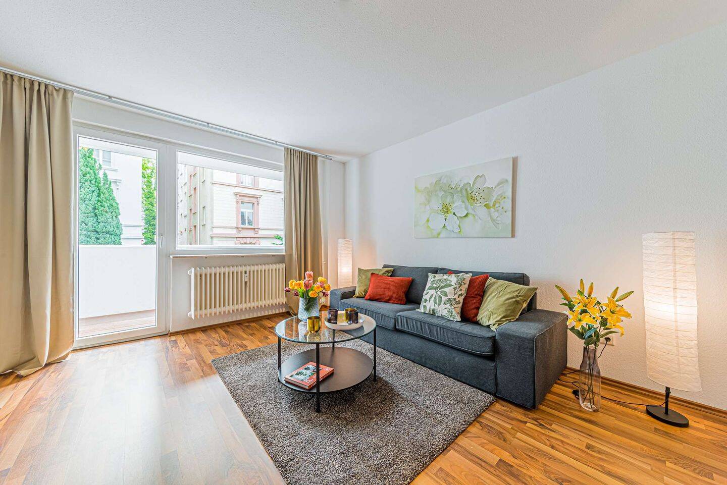 Moderne 3-Zimmer-Wohnung mit Balkon und 2 Schlafzimmern, 60323 Frankfurt am Main (Westend-Nord Westend-Süd)