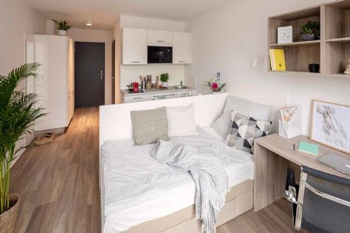 THE FIZZ Freiburg Mitte – Vollmöbliertes Apartment für Studierende, 79104 Freiburg im Breisgau