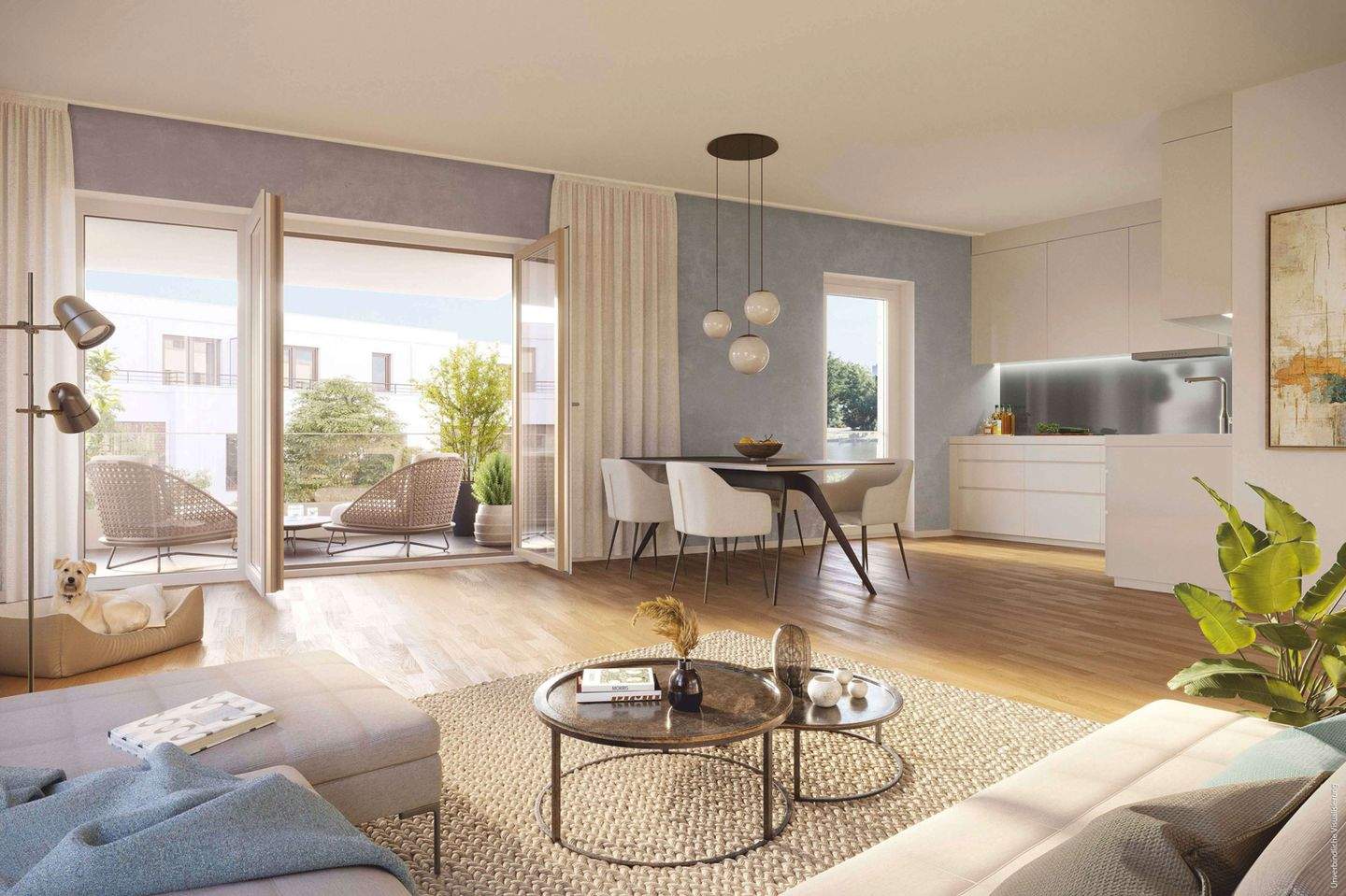 Wohnpreisschmelze: 462.650 EUR statt 487.000 EUR / Charmante 2-Zimmer-Wohnung mit ca. 59 m², 12527 Berlin (Treptow-Köpenick Grünau Karolinenhof Schmöckwitz)