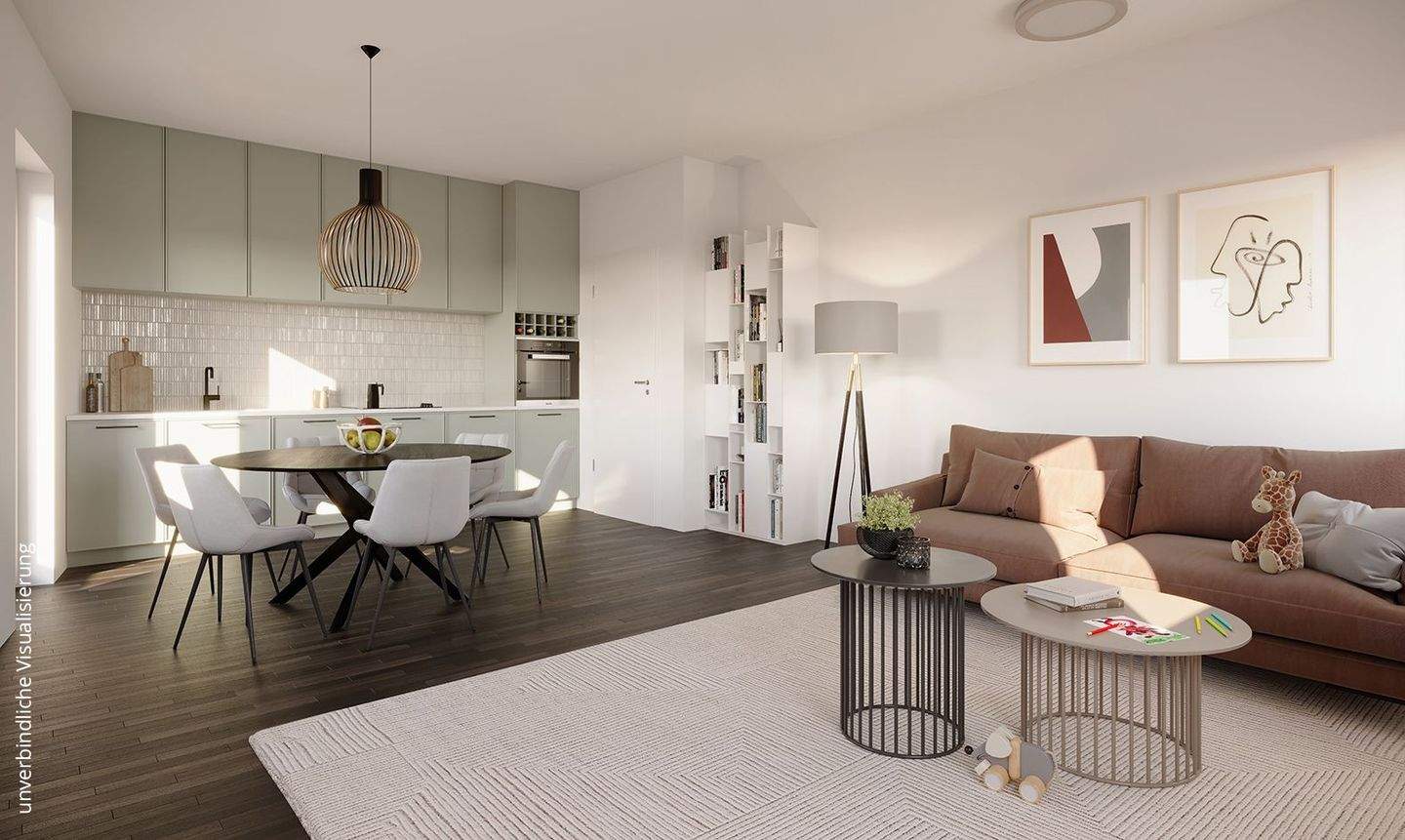 Wohnpreisschmelze: 592.800 EUR statt 624.000 EUR / Gemütliche 4-Zimmer-Wohnung mit ca. 105 m²