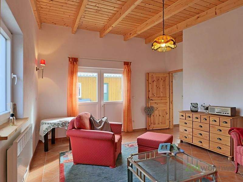 (EF0310_M) Weimar: Gelmeroda, modernes kleines Wohnhaus mit Terrasse und Grundstück, vollmöbliert, WLAN inklusive, 99428 Weimar