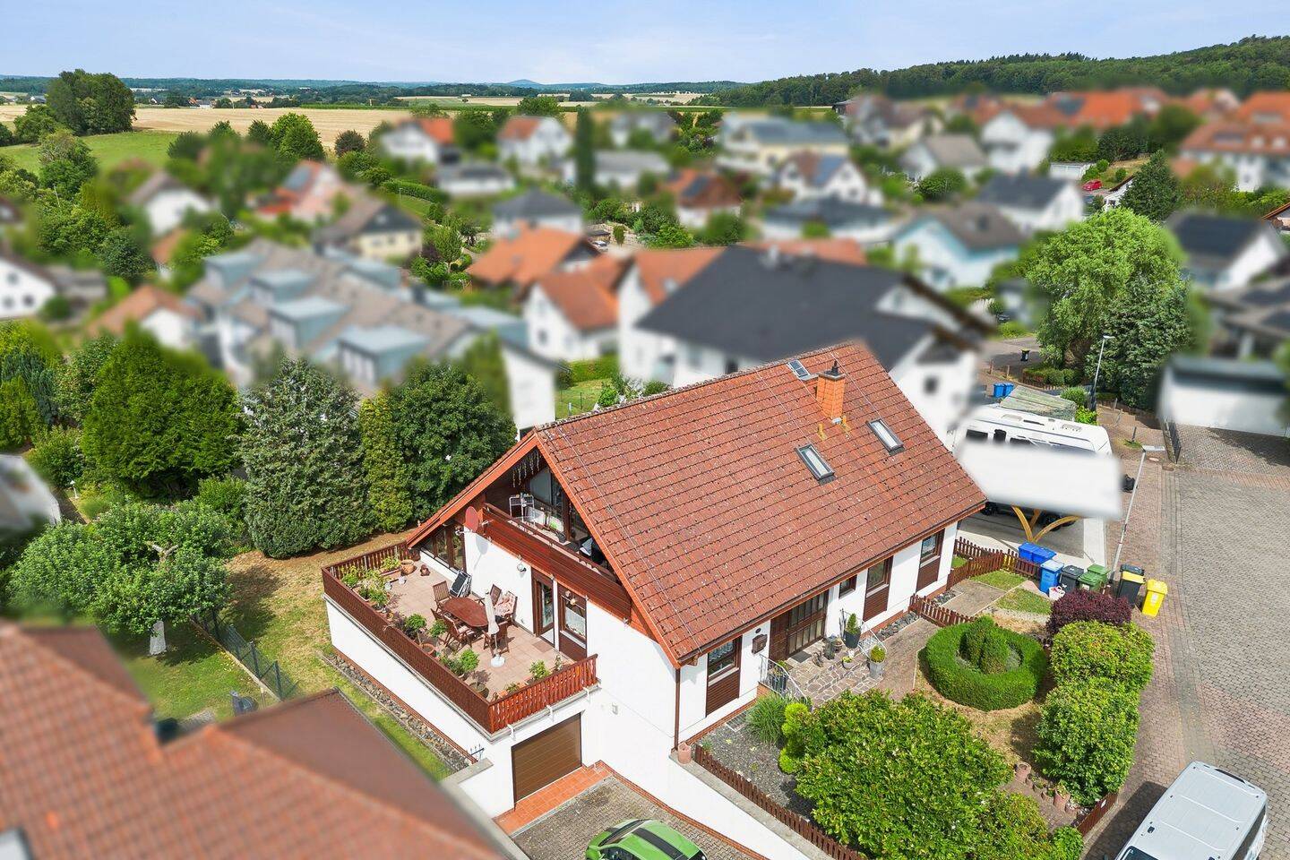 Familienidyll in attraktiver Lage – Großzügiges Einfamilienhaus mit Fernblick in Laubach!, 35321 Laubach