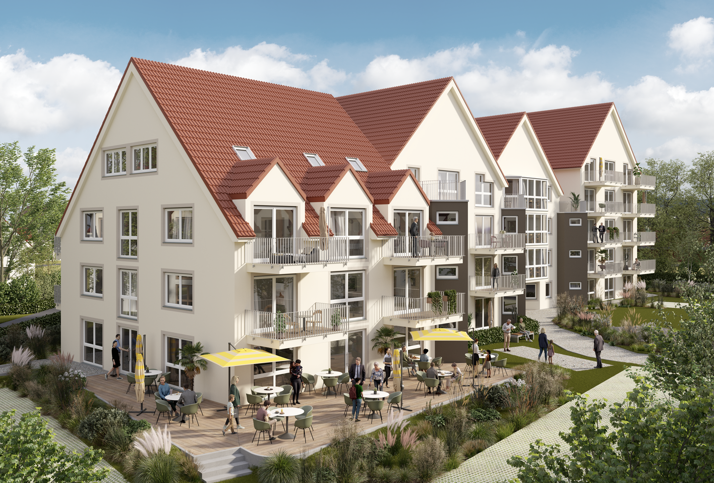 Barrierefreie Seniorenwohnungen im Betreuten Wohnen – WichernHof Roßtal bei Nürnberg, 90574 Roßtal
