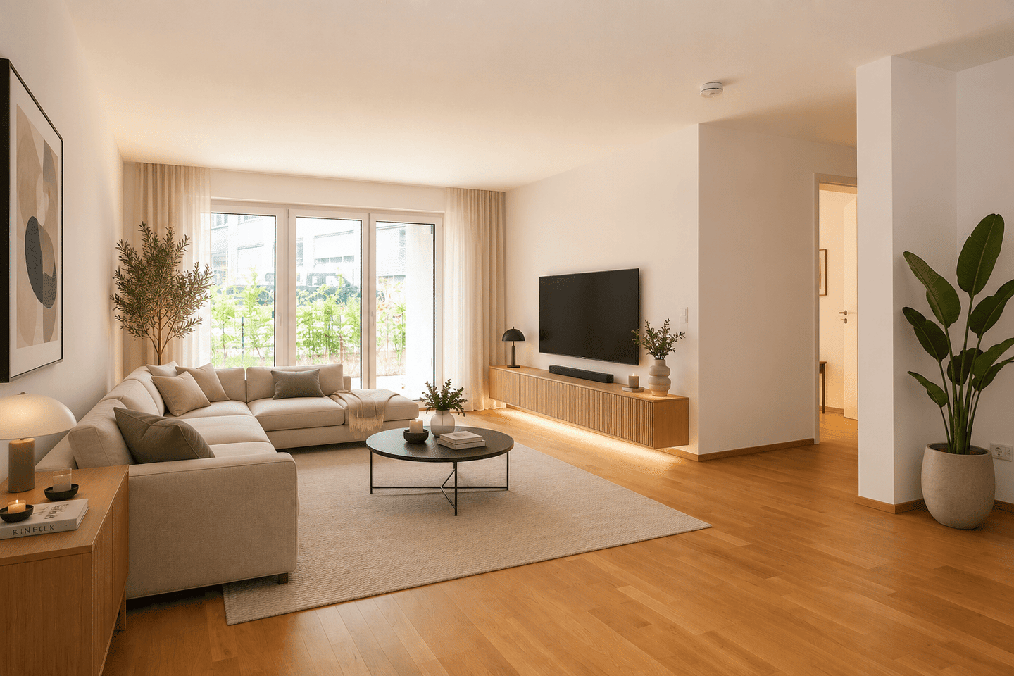 HEGERICH: Licht, Raum und Komfort – Moderne 5-Zimmer- Neubauwohnung in bester Wohnqualität, 90439 Nürnberg (Großreuth bei Schweinau Schweinau Sankt Leonhard Sündersbühl)