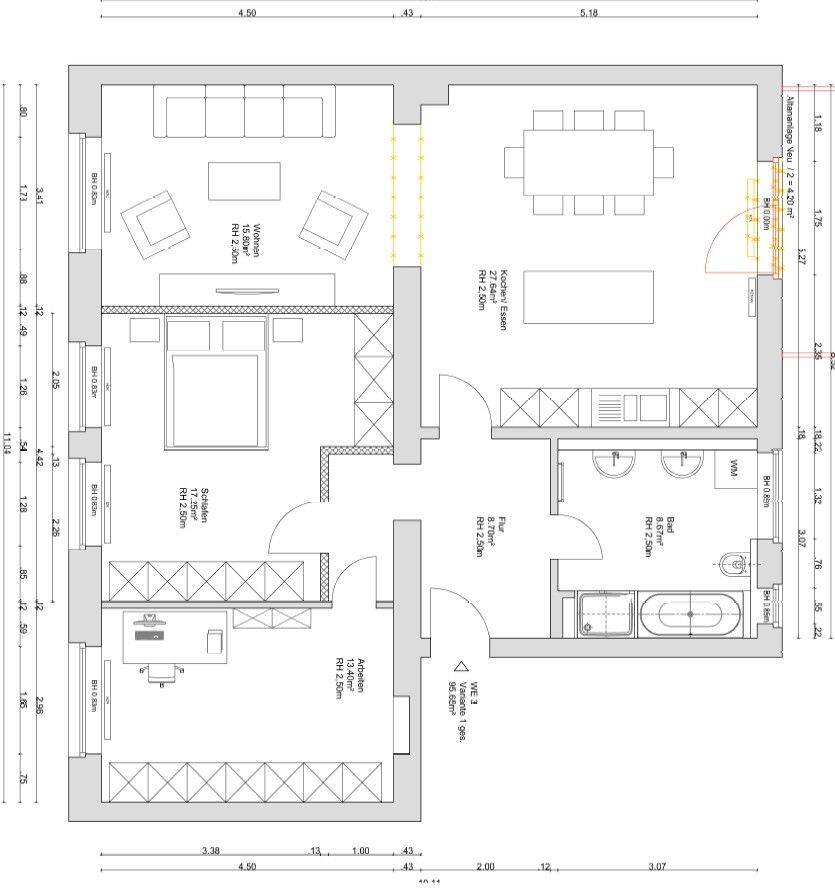 Top Lage – top Ausstattung – Balkon – Einbauküche – Erstbezug nach Sanierung/Renovierung