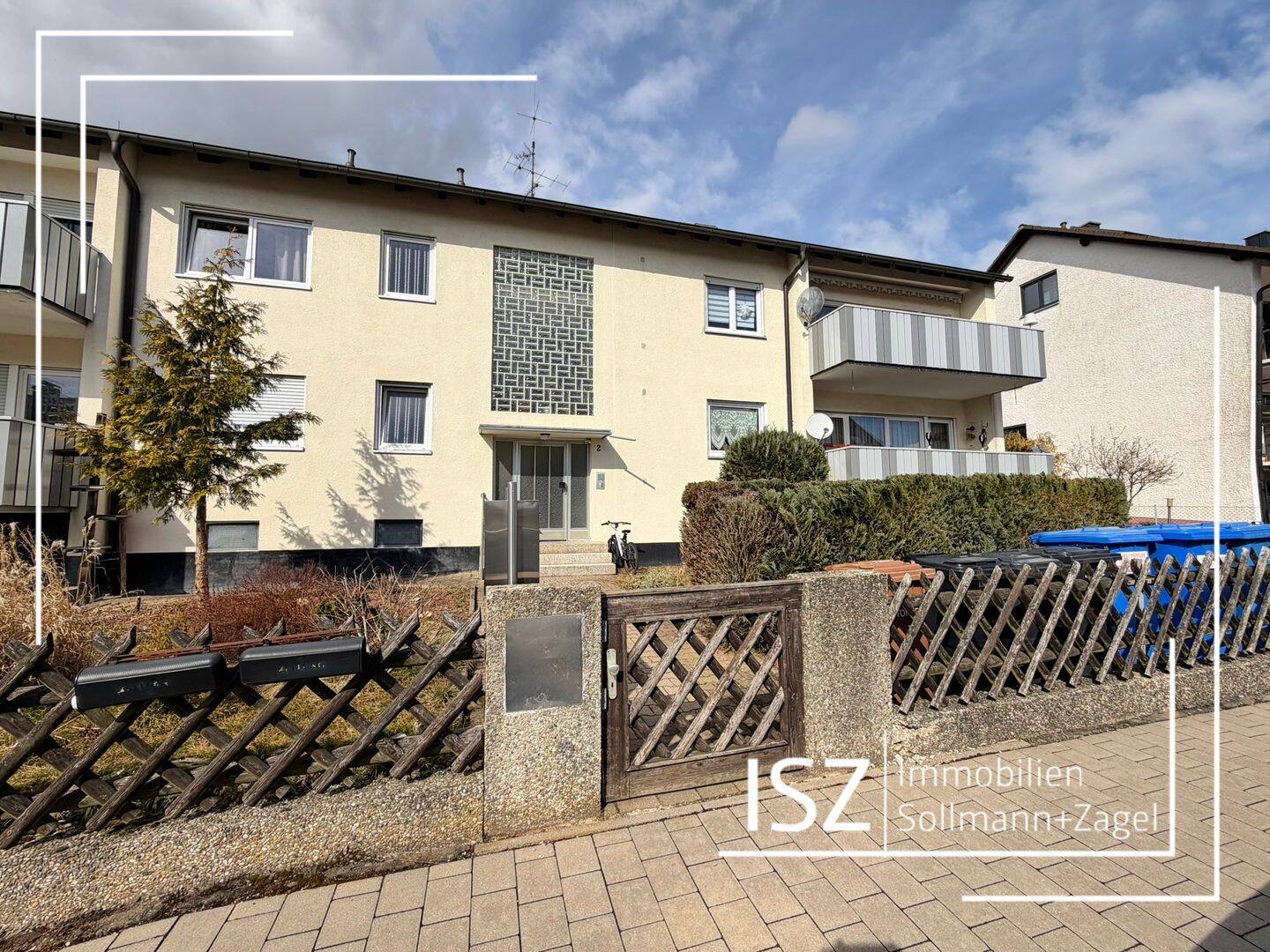 3-Zimmer-Wohnung mit Balkon in ruhiger Wohnlage von Allersberg., 90584 Allersberg