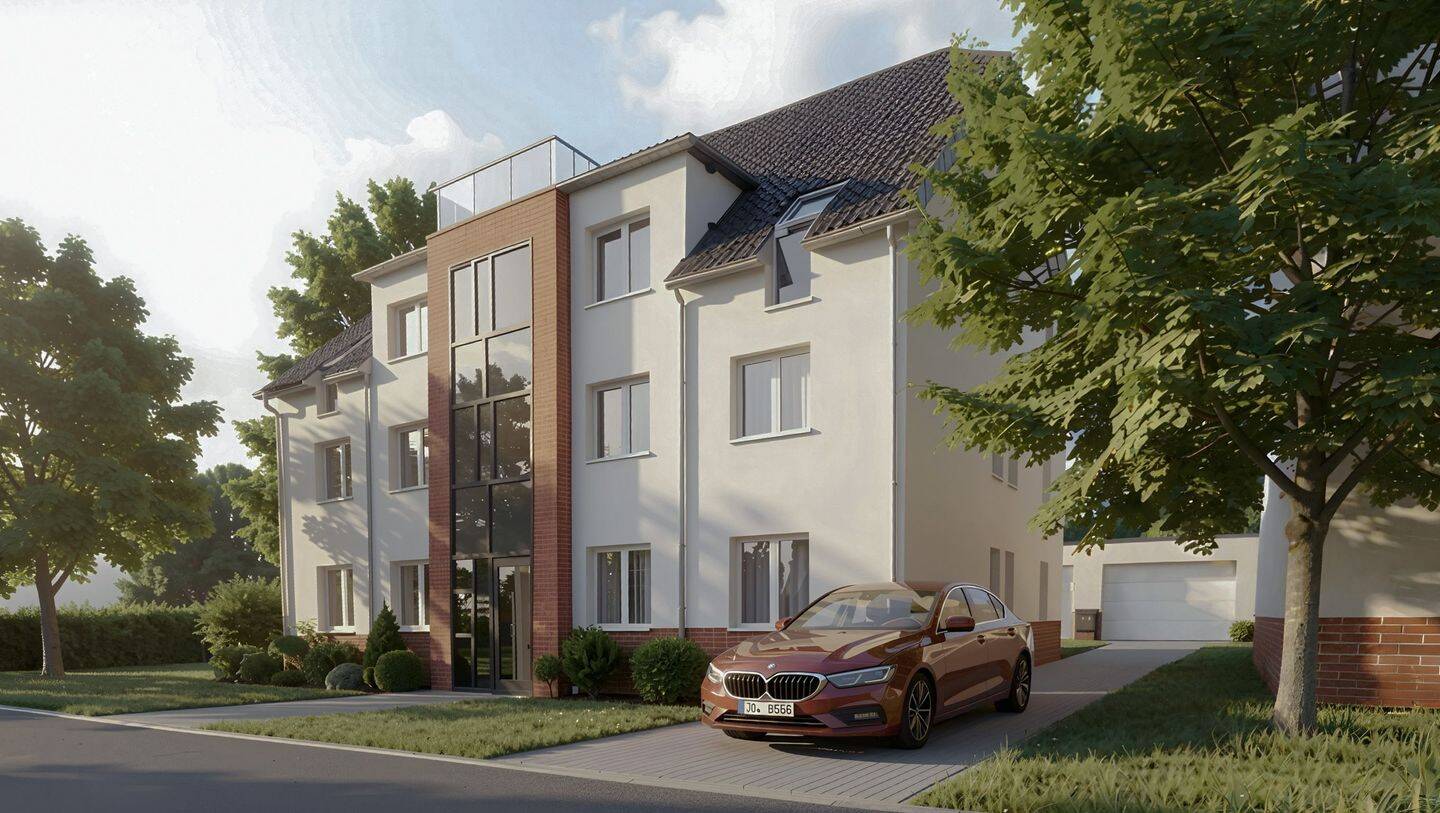 Attraktives Neubau‑Mehrfamilienhaus mit 6 Wohneinheiten in Dormagen‑Straberg, 41542 Dormagen