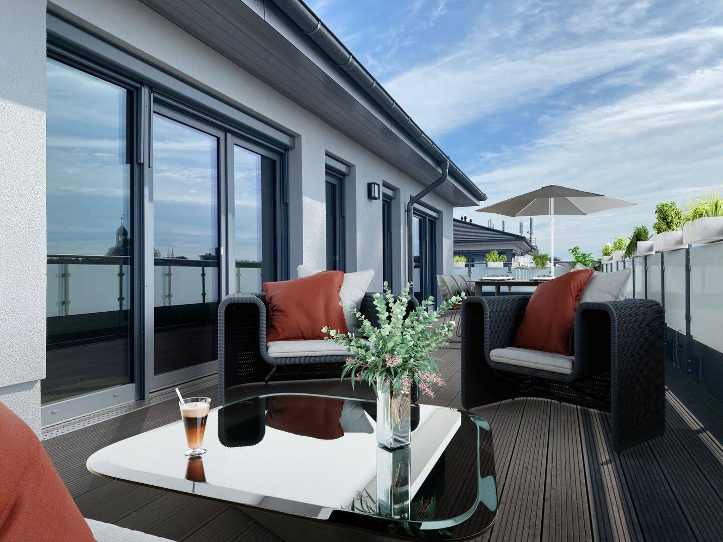 Exklusive Penthouse – Wohnung mit Dachterrasse und Tiefgaragenstellplatz in Top – Lage von Walsrode, 29664 Walsrode