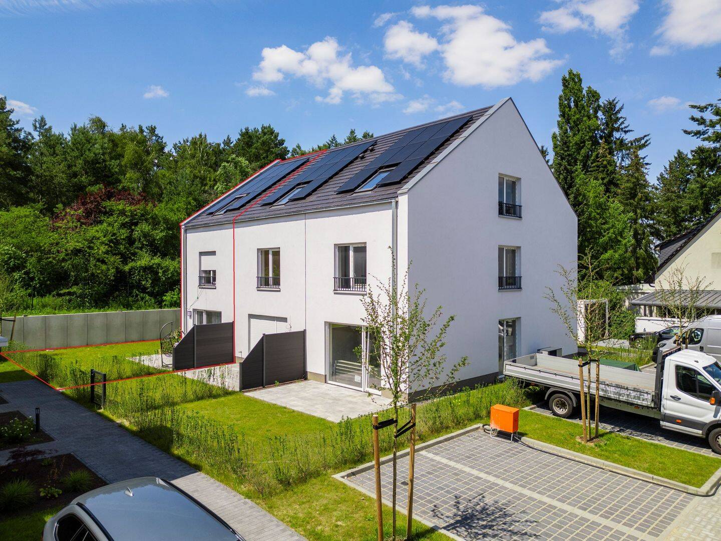 Lichtdurchflutetes Reihenendhaus direkt am Waldrand, 14558 Nuthetal