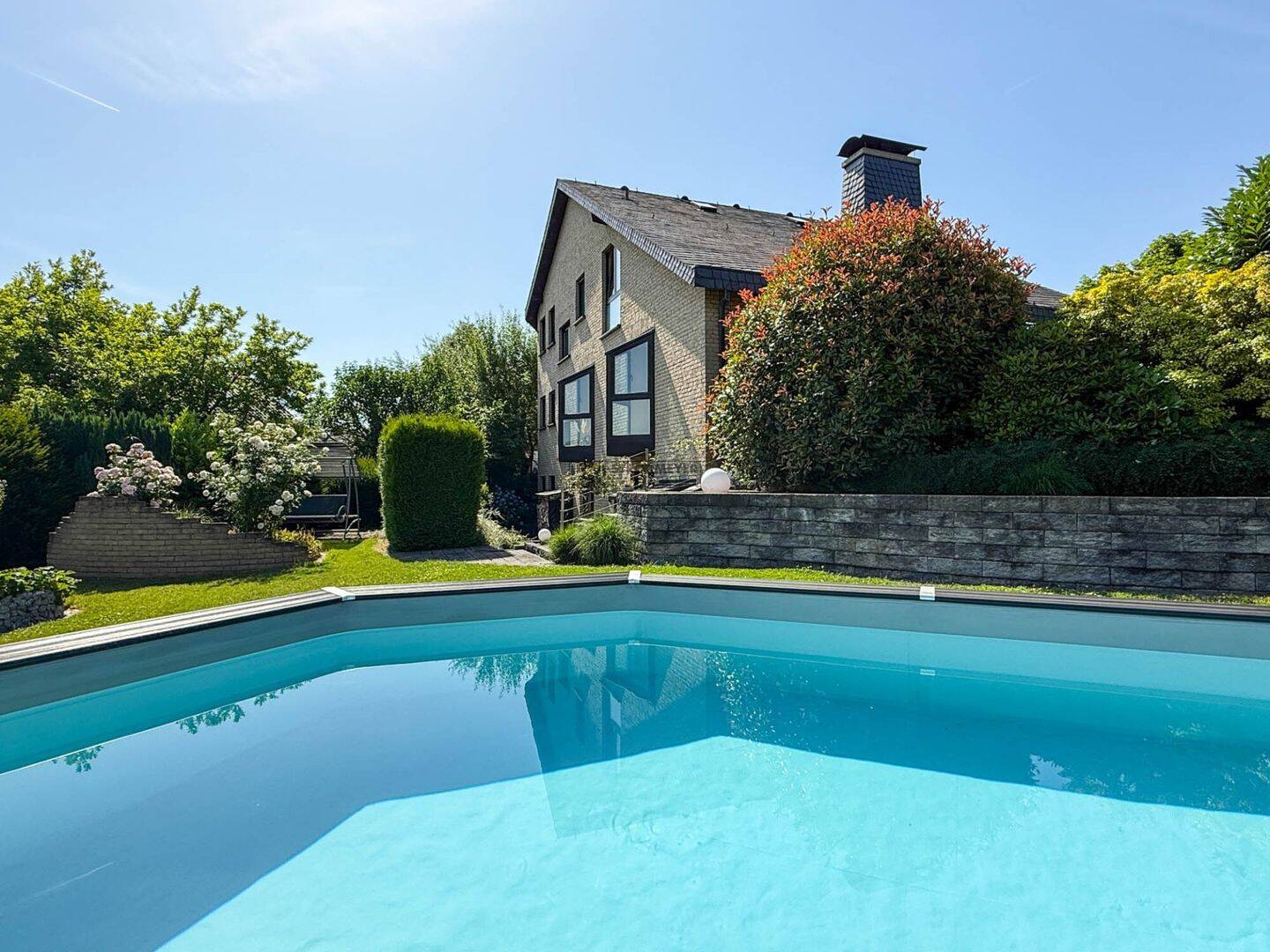 Stilvolles Einfamilienhaus mit Traumgarten und Pool, 58099 Hagen (Berchum Boele Garenfeld Hohenlimburg Lennetal)