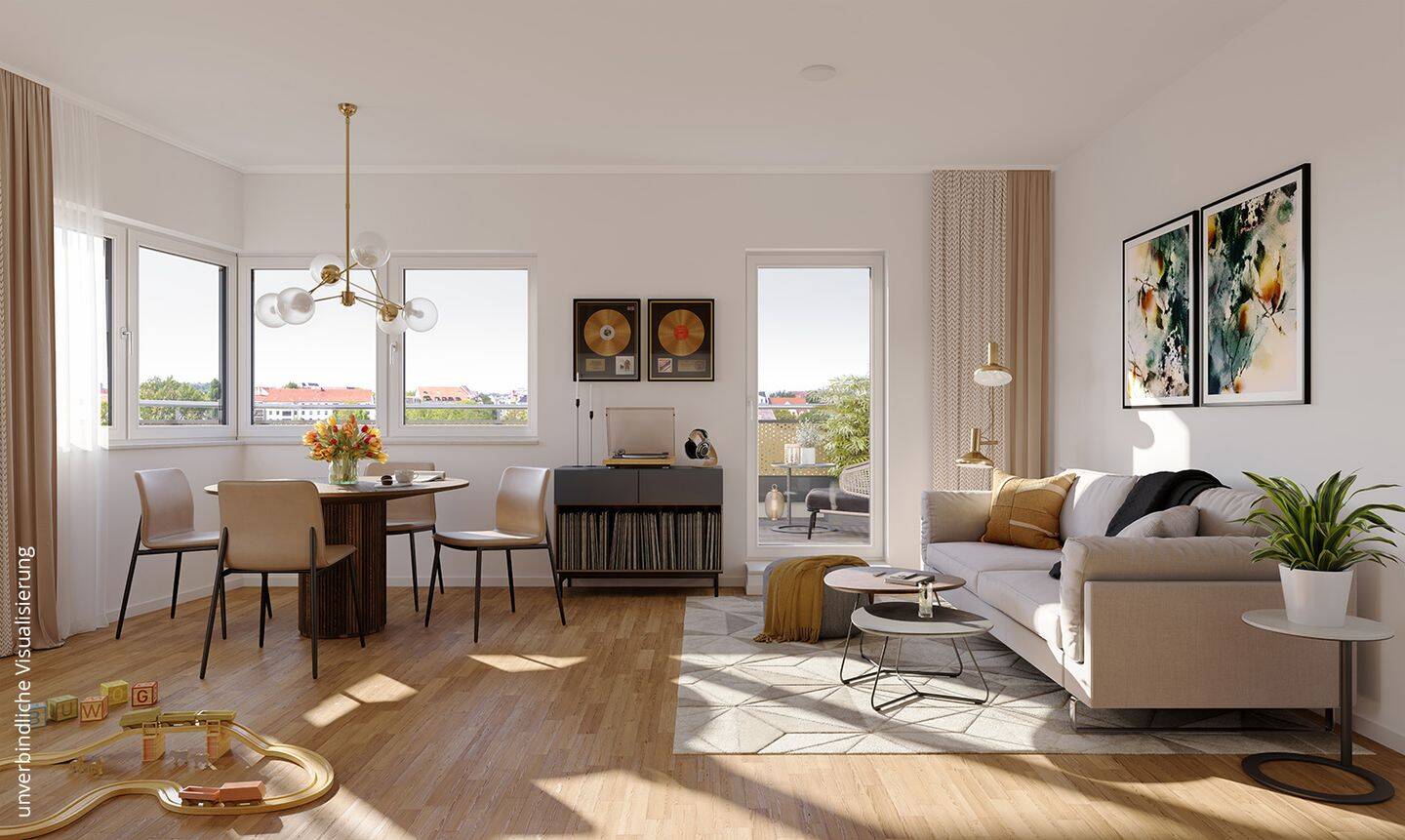 Wohnpreisschmelze: 586.150 EUR statt 617.000 EUR / Charmante 5-Zimmer-Wohnung mit ca. 118 m² – 4103 Leipzig – Bild 1 von 1