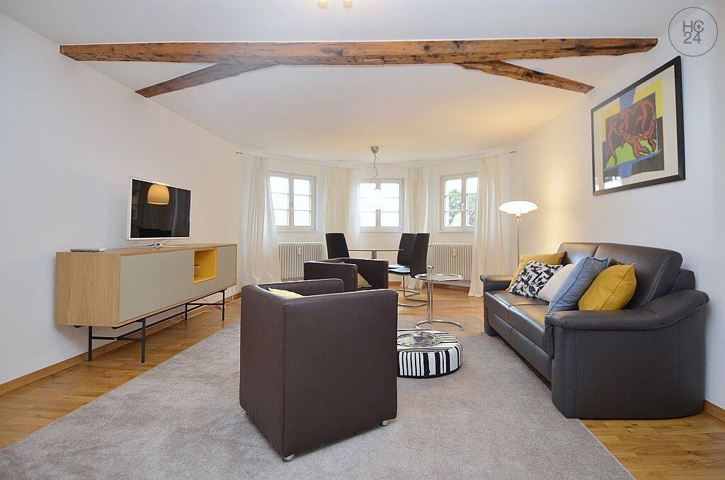 Schicke möblierte 3-Zimmer Wohnung mit Waschmaschine in der Mainzer Oberstadt, 55131 Mainz (Altstadt Neustadt Oberstadt Weisenau)