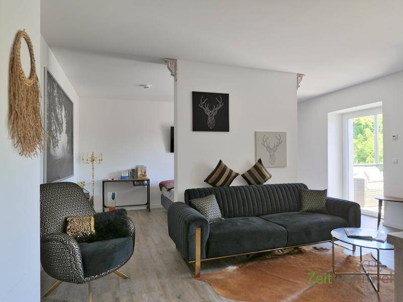 (EF1263_M) Magdeburg: Irxleben, möbliertes Luxusapartment im Hochparterre mit Aufzug, Balkon und PKW-Stellplatz, 39167 Hohe Börde