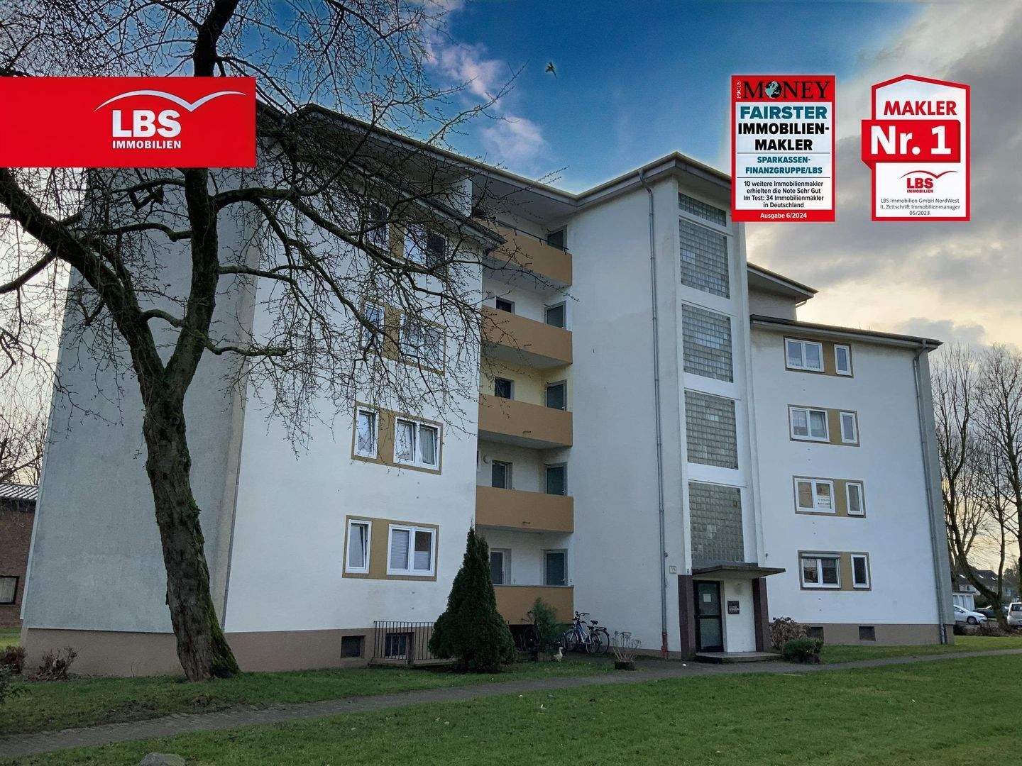 Moderne und helle 3-Zimmer Wohnung mit Balkon in schöner Lage von Neuss, 41462 Neuss