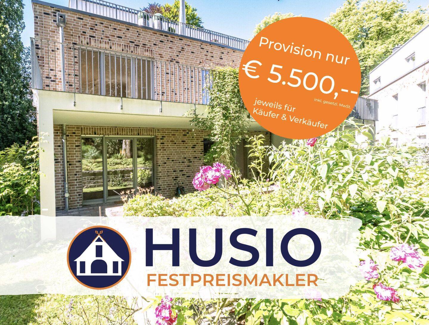 Moderne Maisonettewohnung mit Hauscharakter, überdachter Terrasse und großem Sonnenbalkon, 22397 Hamburg (Wandsbek Duvenstedt Lemsahl-Mellingstedt Wohldorf-Ohlstedt)
