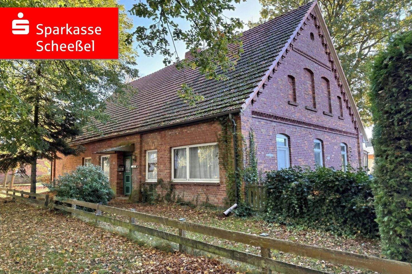 Charmantes Backsteinhaus mit Geschichte – großzügiges Grundstück und unverwechselbarer Charakter, 27389 Fintel