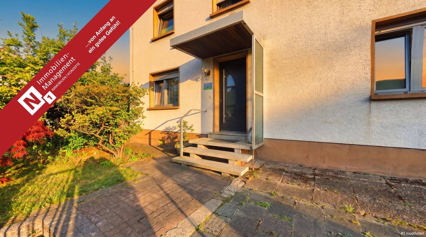 Neuer Preis – Sehr gepflegtes Einfamilienhaus mit Garten und Garage, 67677 Fischbach