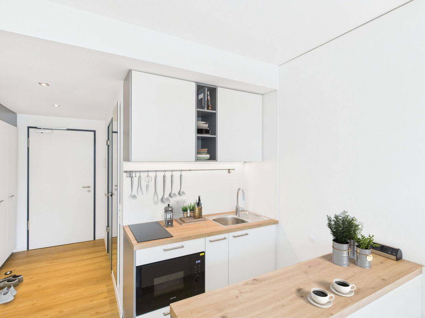 Ab Sofort: Möblierte Wohnung am Campus Riedberg inkl. Fitnessstudio & in U-Bahn-Nähe | Bigger Bude – 60438 Frankfurt am Main – Bild 1 von 1