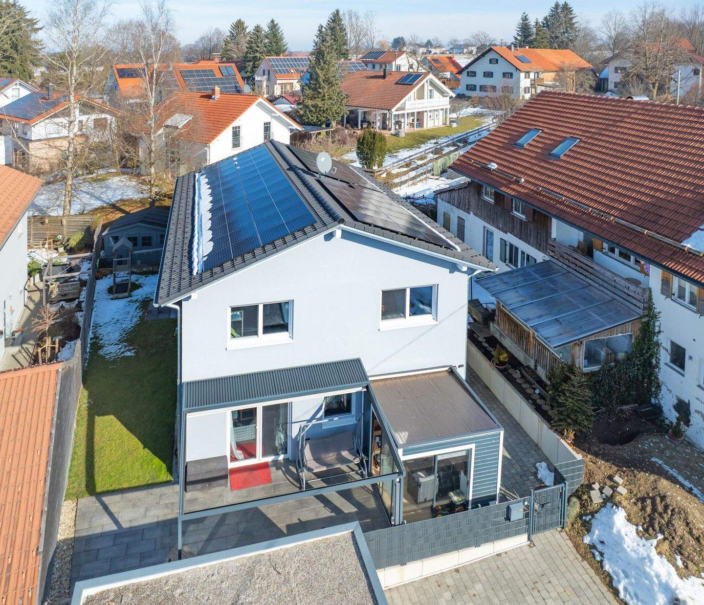 Großfamilie aufgepasst: Einfamilienhaus mit Einliegerwohnung TOP-Zustand, 86932 Pürgen