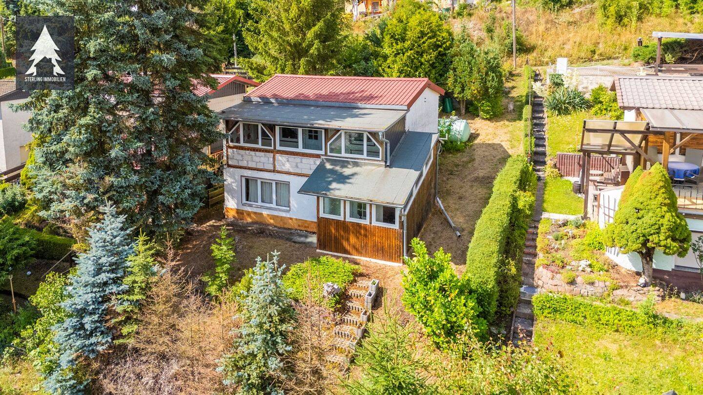 Kein Durchgangsverkehr. Kein Großstadtlärm. Bungalow in Alterode., 6456 Arnstein