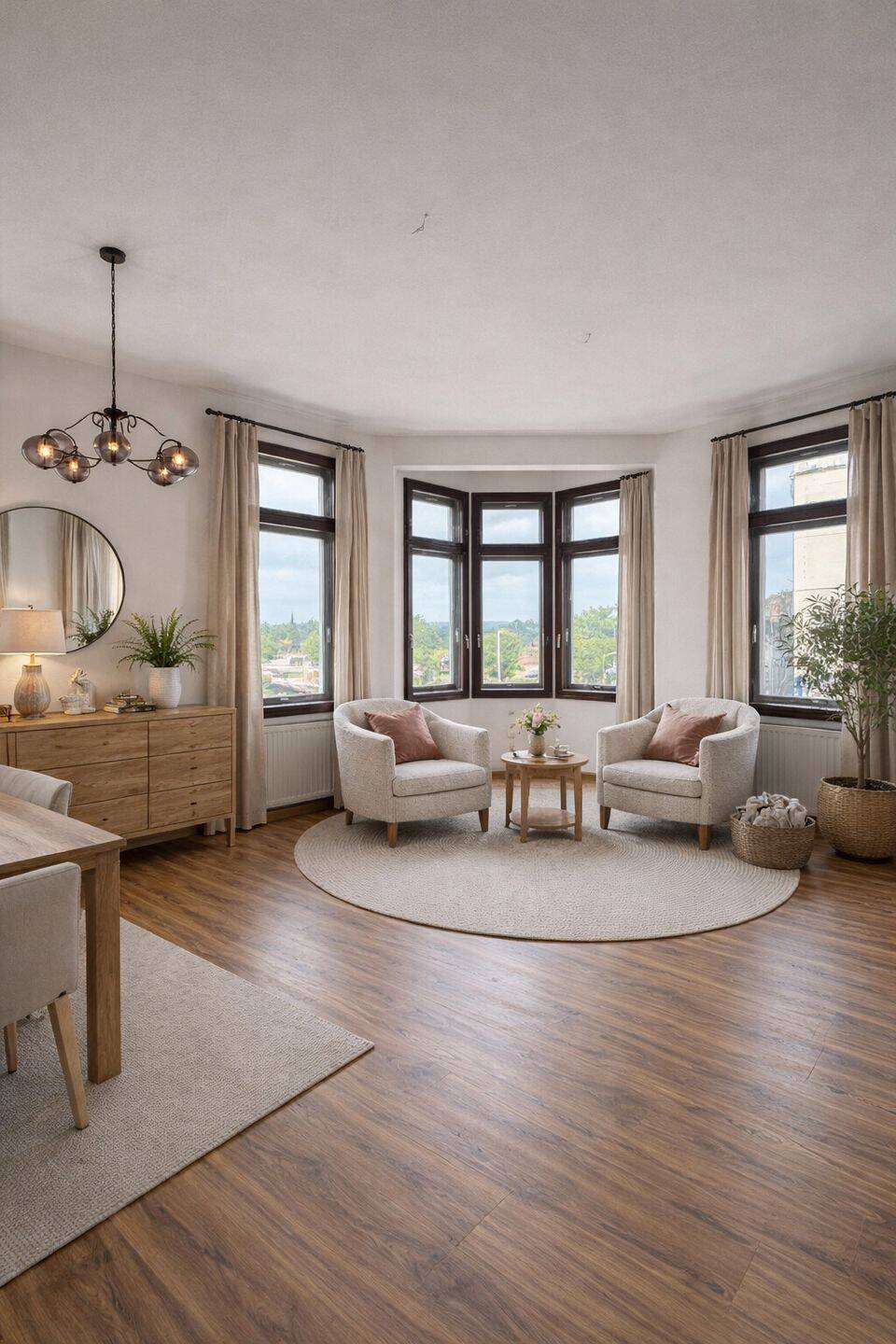 Charmante 4-Zimmer-Wohnung mit Balkon, 8525 Plauen