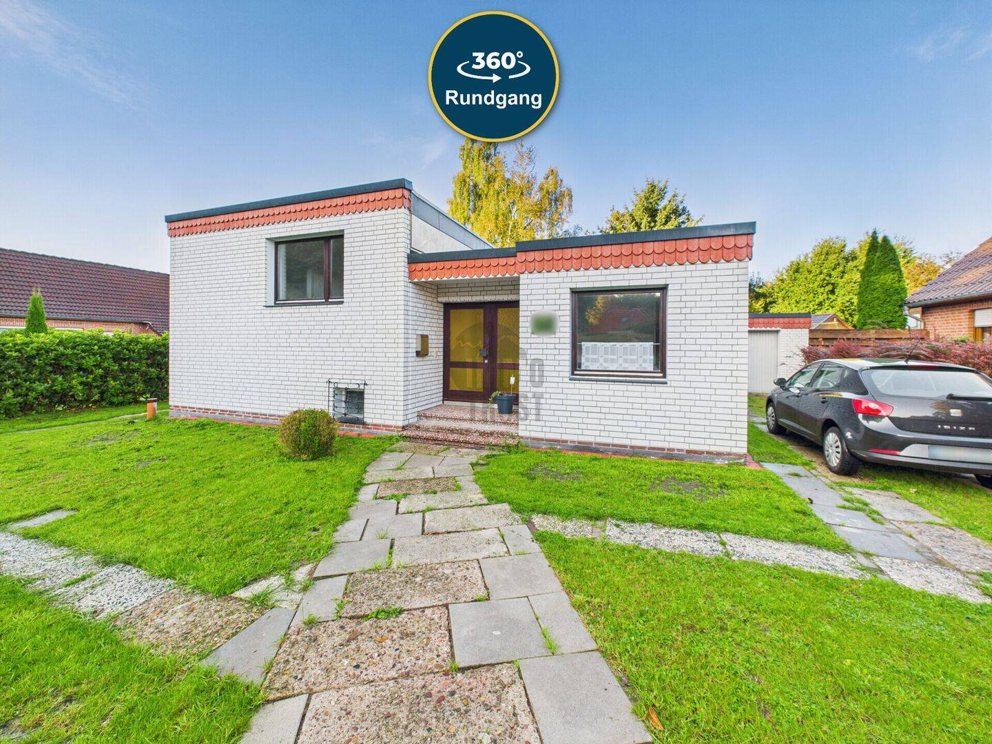 EXKLUSIVES FAMILIENDOMIZIL MIT EINLIEGERWOHNUNG, WINTERGARTEN, GROSSEM GARTEN & GARAGE, 26639 Wiesmoor