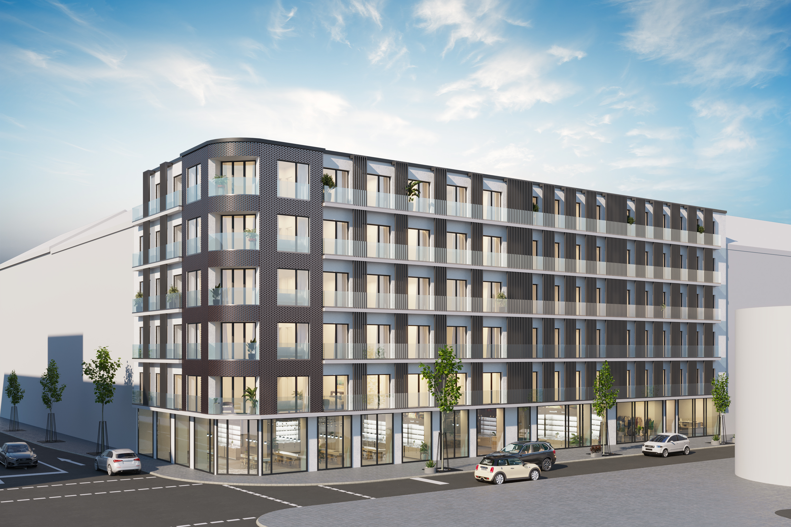 WE 5 | 1-Zimmer Apartment komplett möbliert mit Balkon und Küche im Zentrum Koblenz, 56068 Koblenz (Altstadt Mitte Rauental Stolzenfels Süd)