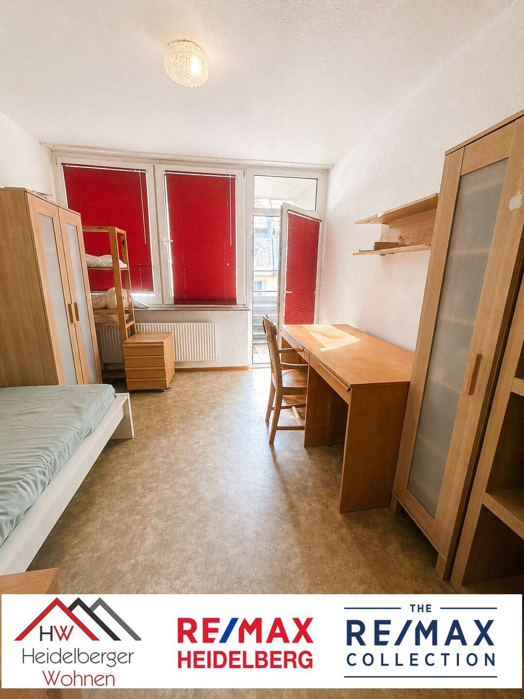 1Zimmer möbliertes Appartement, 20 qm im 2.OG mit Balkon, in Toplage in Kaiserslautern zu vermieten., 67655 Kaiserslautern (Innenstadt)