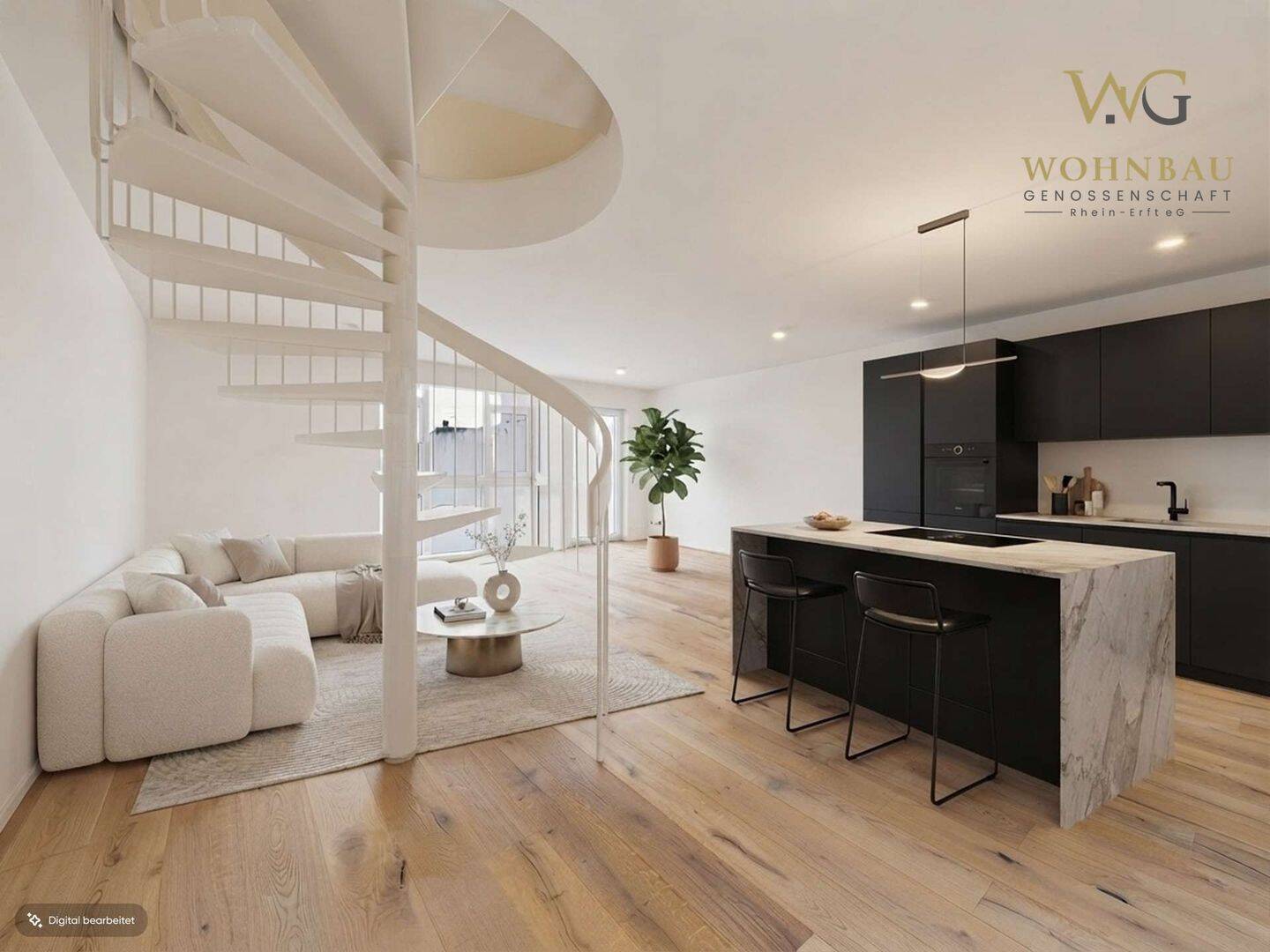 WOHNBAU: Exklusive Maisonette – modernes Wohnen auf zwei Ebenen im Zentrum von Jülich, 52428 Jülich