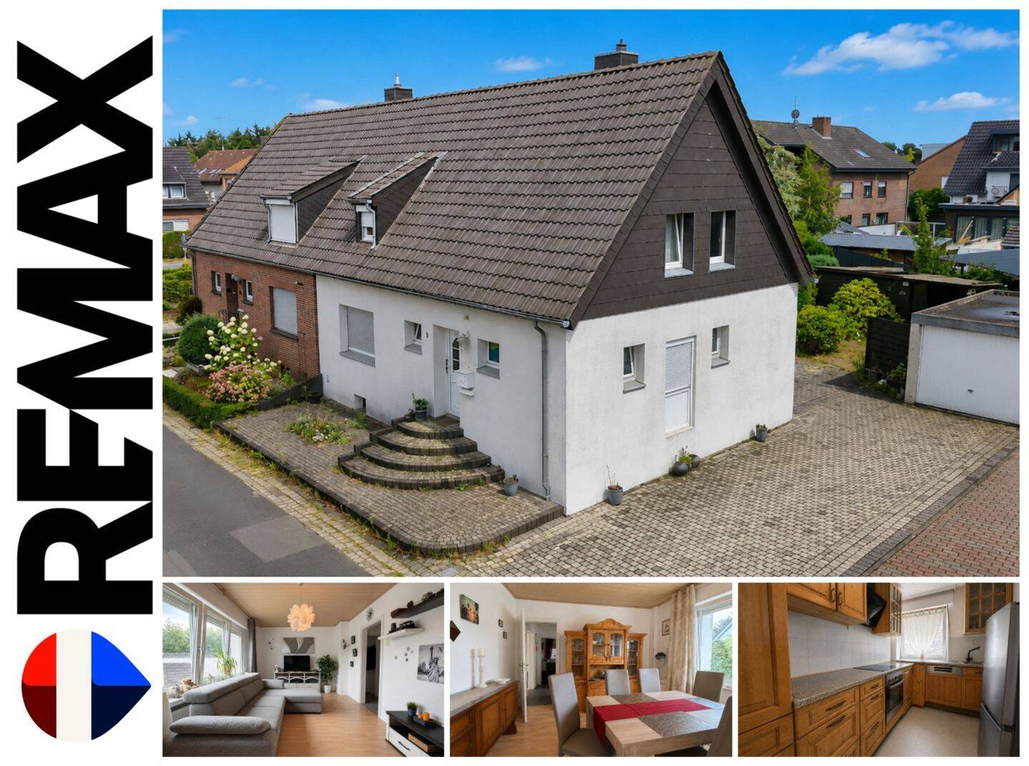 Doppelhaushälfte in Kranenburg mit Garten und Entwicklungspotenzial, 47559 Kranenburg