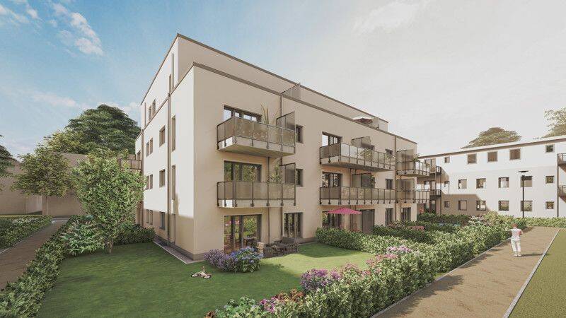 bezugsfertiger Neubau – 2-Zimmer-Staffelgeschoss mit Dachterrasse – offene Küche, 47259 Duisburg (Huckingen Hüttenheim Mündelheim Ungelsheim Wanheim-Angerhausen)