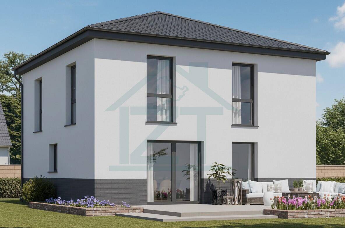 Exklusive Stadtvilla oder Bungalow inklusive 500 m² Grundstück am Ortsrand von Rothenstein, 7751 Rothenstein