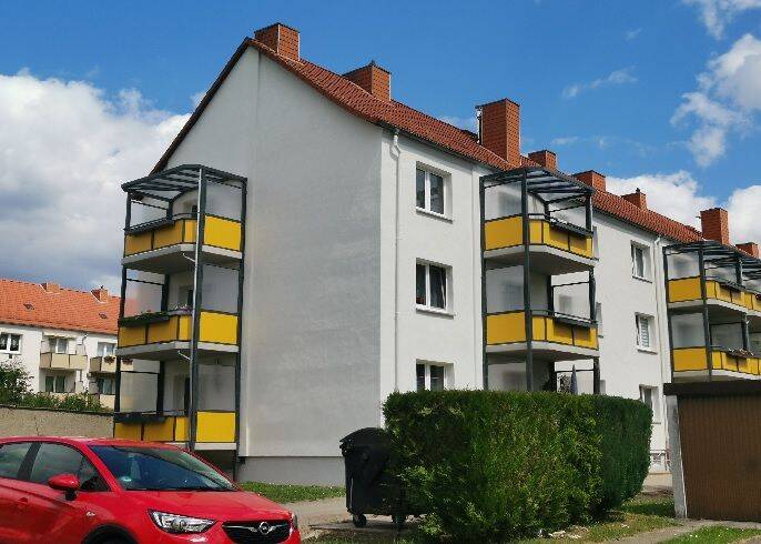 Single-Wohnung mit großem Balkon im Diesterwegring, 39387 Oschersleben (Bode)