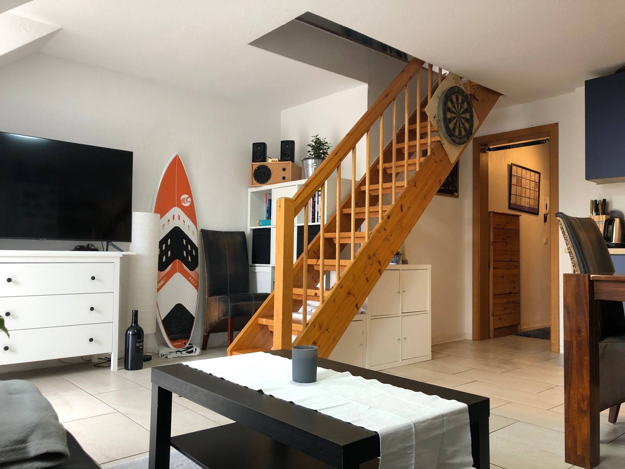Helle Dachgeschosswohnung in Laboe, 24235 Laboe