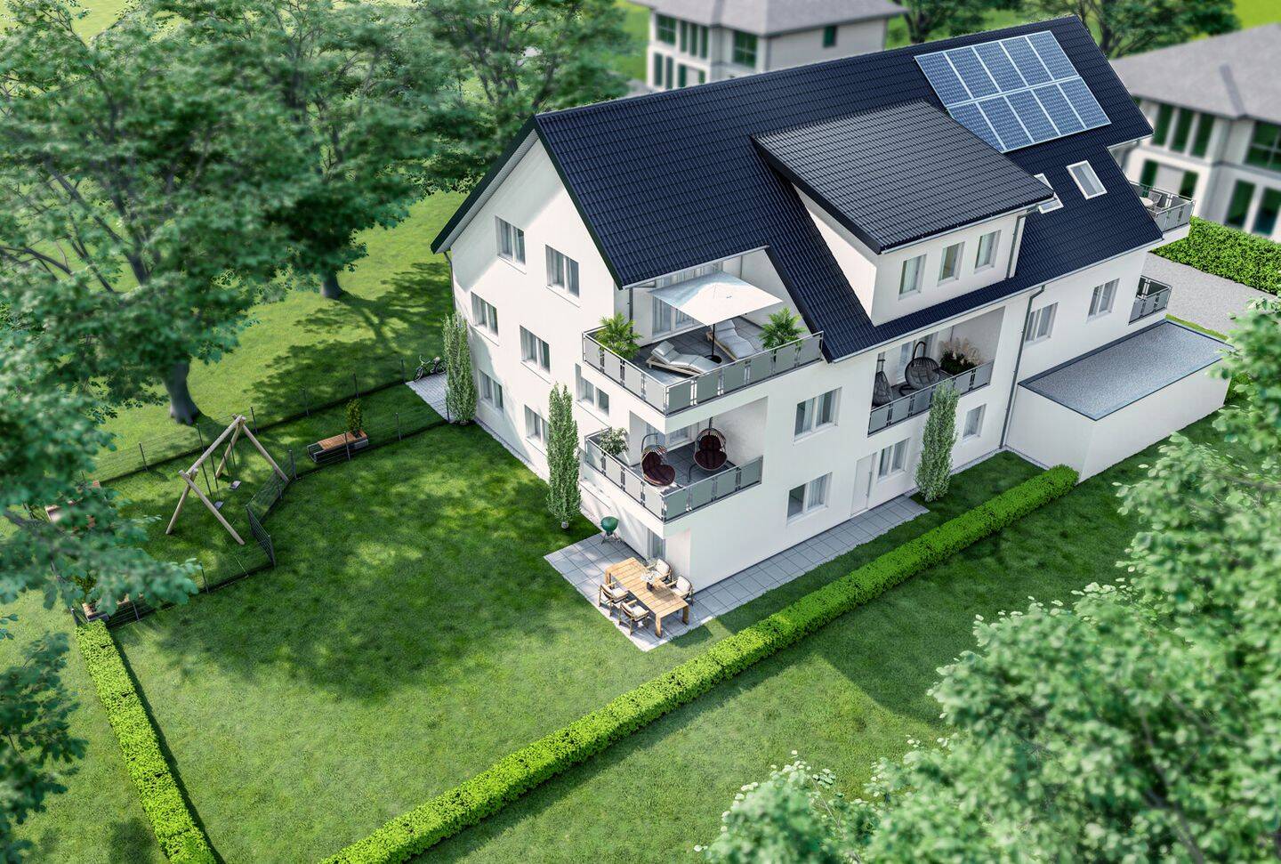 Neubau Erdgeschosswohnung | KfW 40 + QNG | ca. 34,86 m² | 1ZKB | Stellplatz | PROVISIONSFREI, 33330 Gütersloh