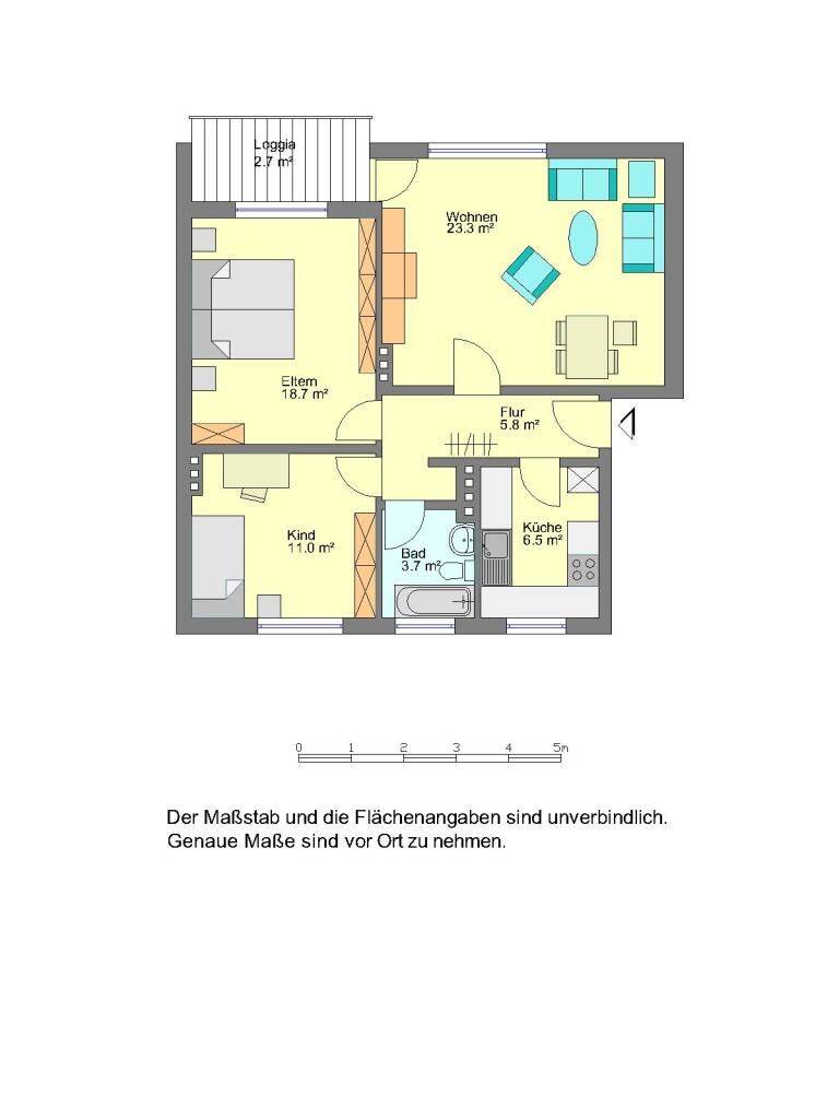 4-Zimmer-Wohnung in Detmold Jerxen-Orbke, 32758 Detmold