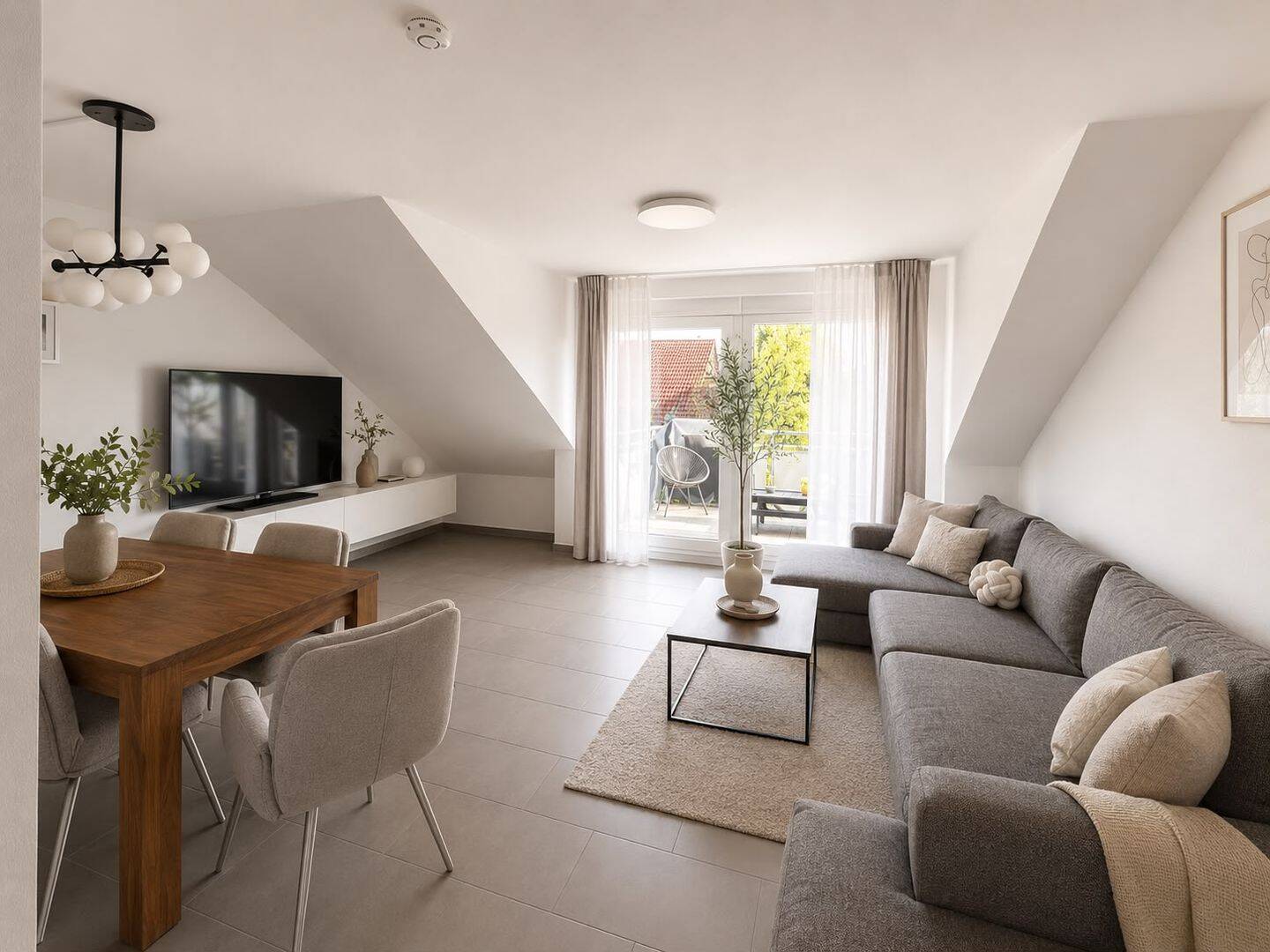 Schöne 3-Zimmer-DG-Wohnung in Kornwestheim, 70806 Kornwestheim