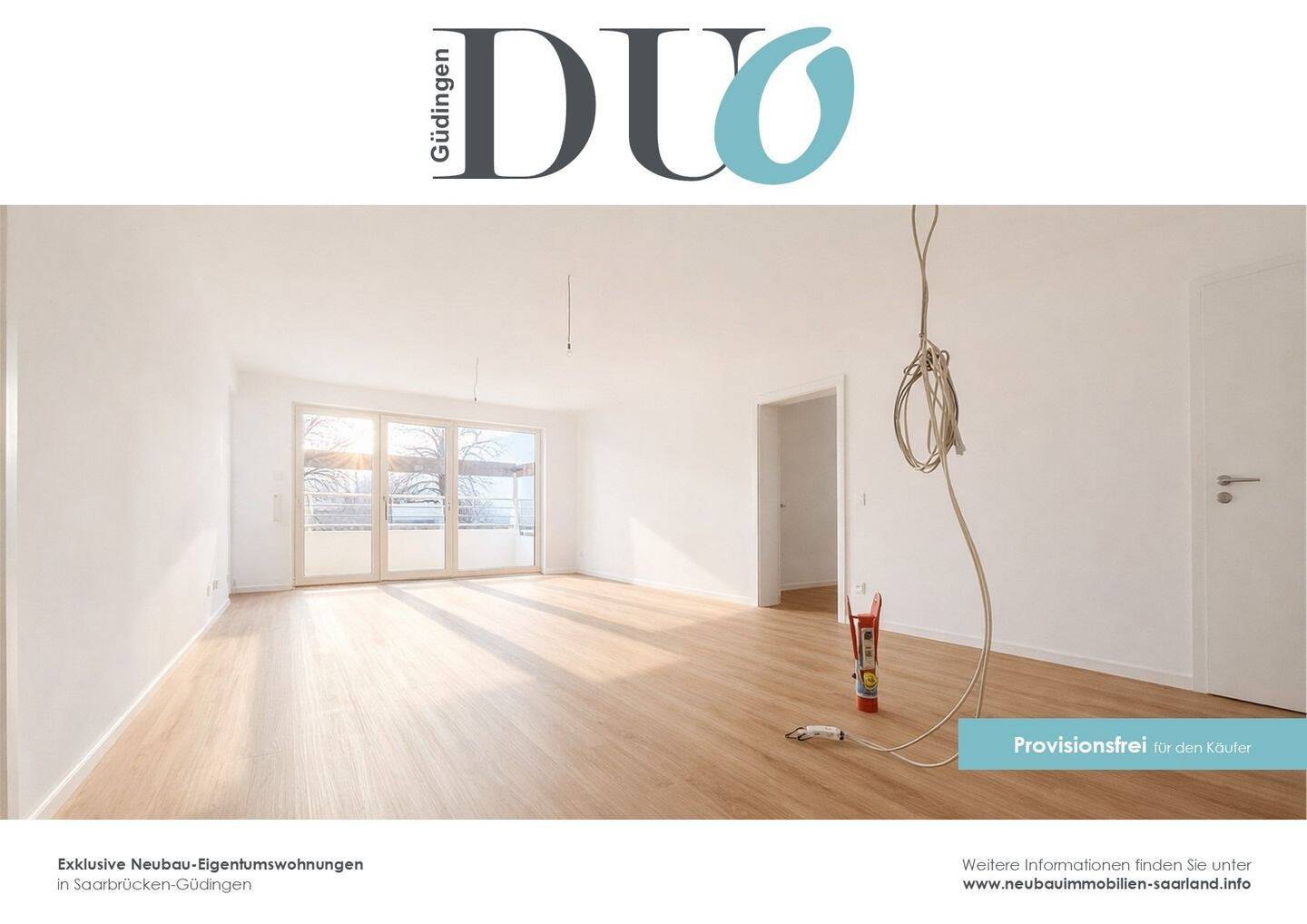 **** DUO Saarbrücken-Güdingen **** Energieeffiziente und bezugsfertige Neubau-Eigentumswohungen, 66119 Saarbrücken