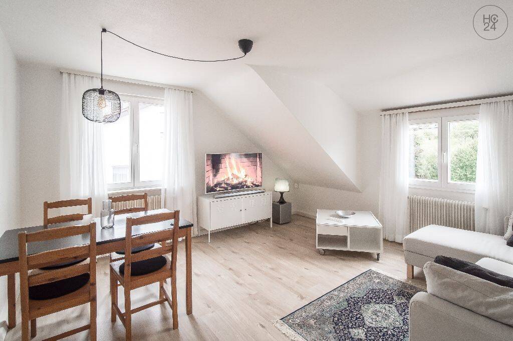 Moderne, helle 2-Zimmer-Dachwohnung in Inzlingen – möbliert, 79594 Inzlingen