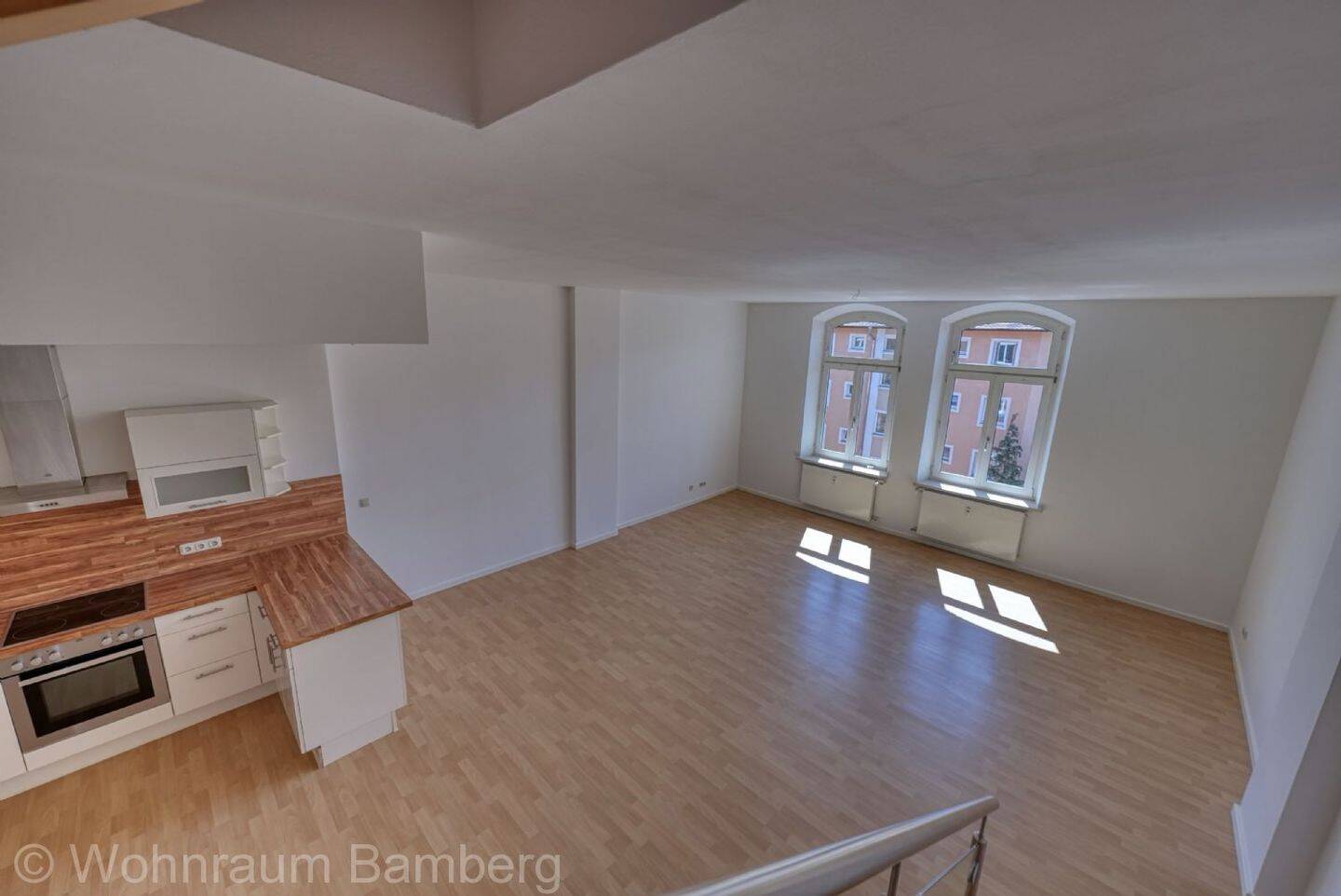 Helle 3-Zimmer-Maisonette – ruhig gelegen im 3. Obergeschoss mit Aufzug (R#9), 96052 Bamberg (Bamberg Gartenstadt Hirschknock Kramersfeld)