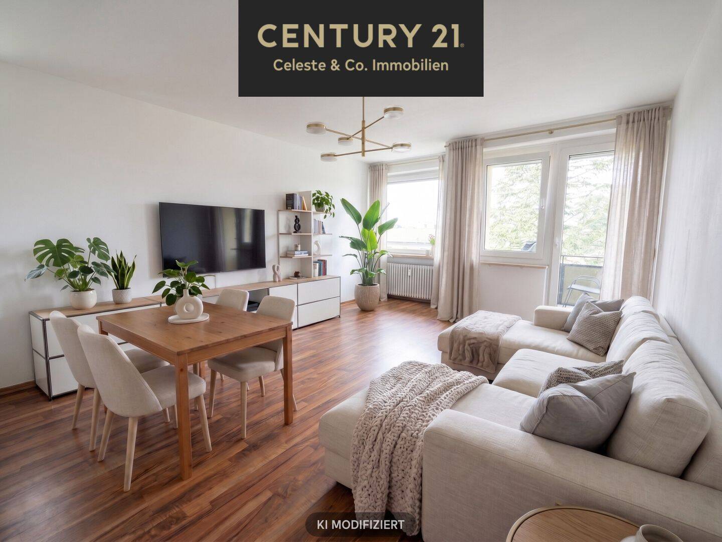 C21 – Modernes Wohnen in Puchheim: 3-Zimmer-Wohnung mit Westbalkon & Garage, 82178 Puchheim