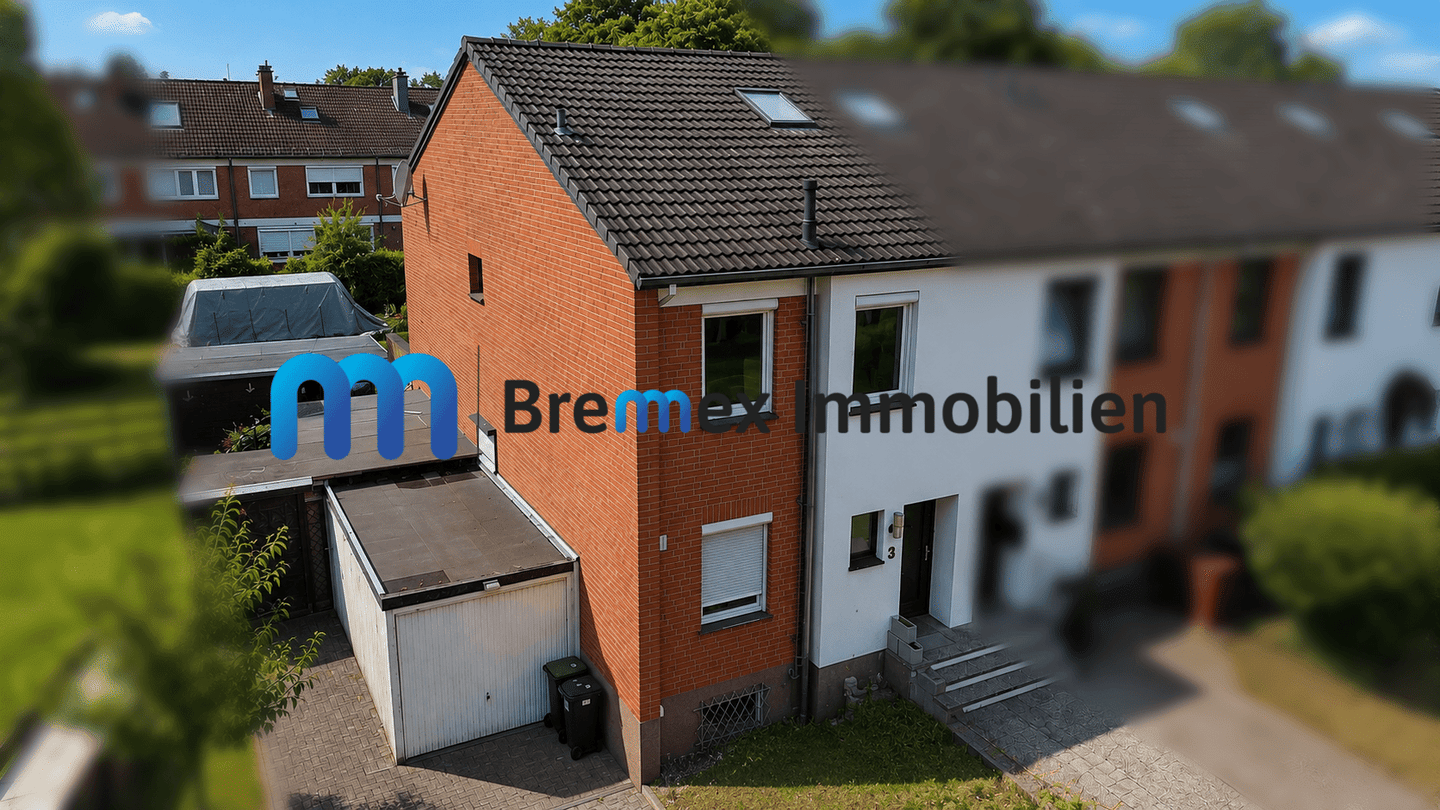 Gepflegtes Reihenendhaus mit Garage in familienfreundlicher Lage, 27751 Delmenhorst